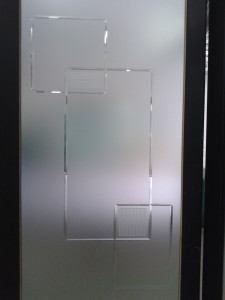 Satinato inciso - Disegno Geometria